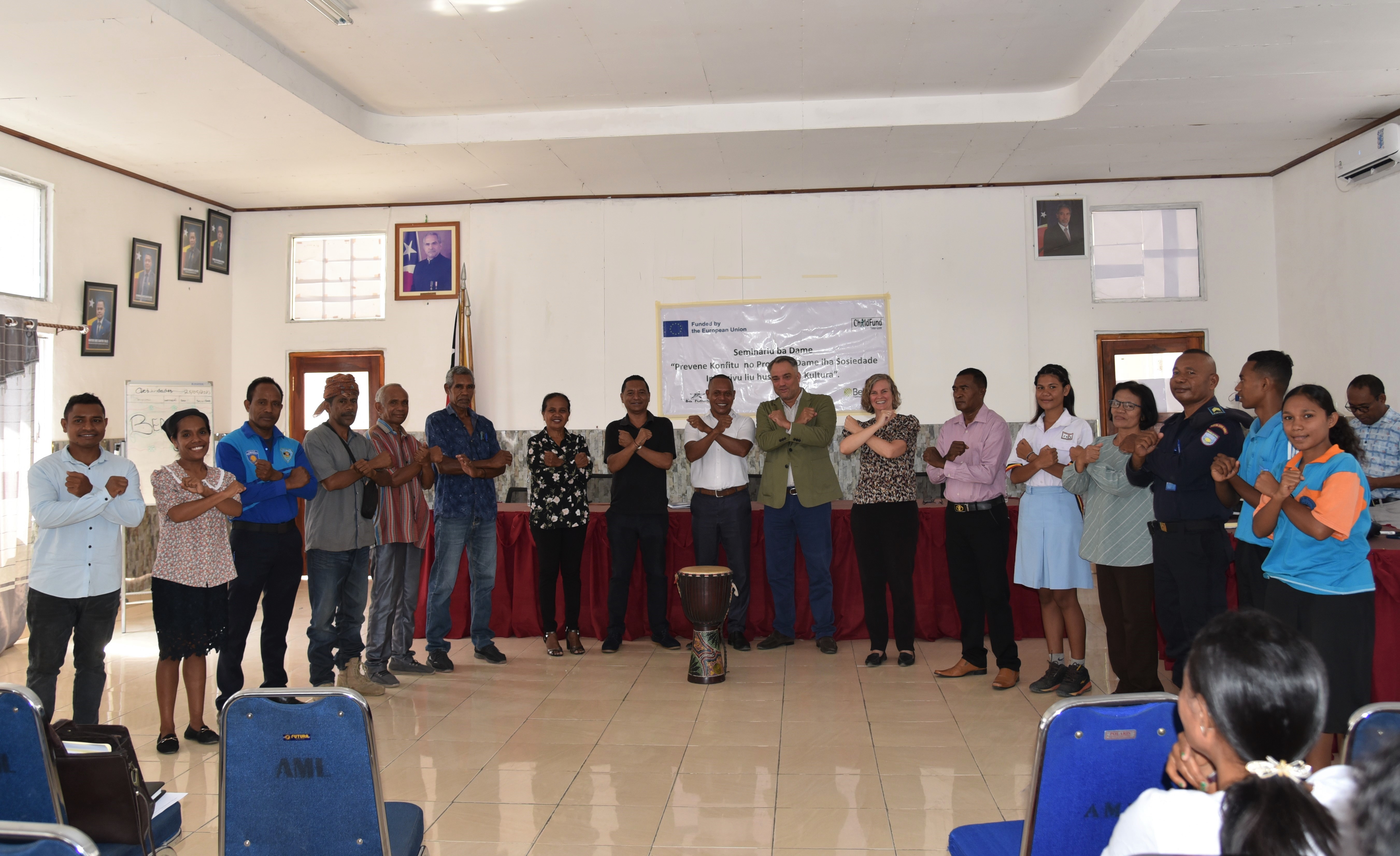 Peace Seminar to Strengthen Social Cohesion in Liqui&ccedil;a Municipality